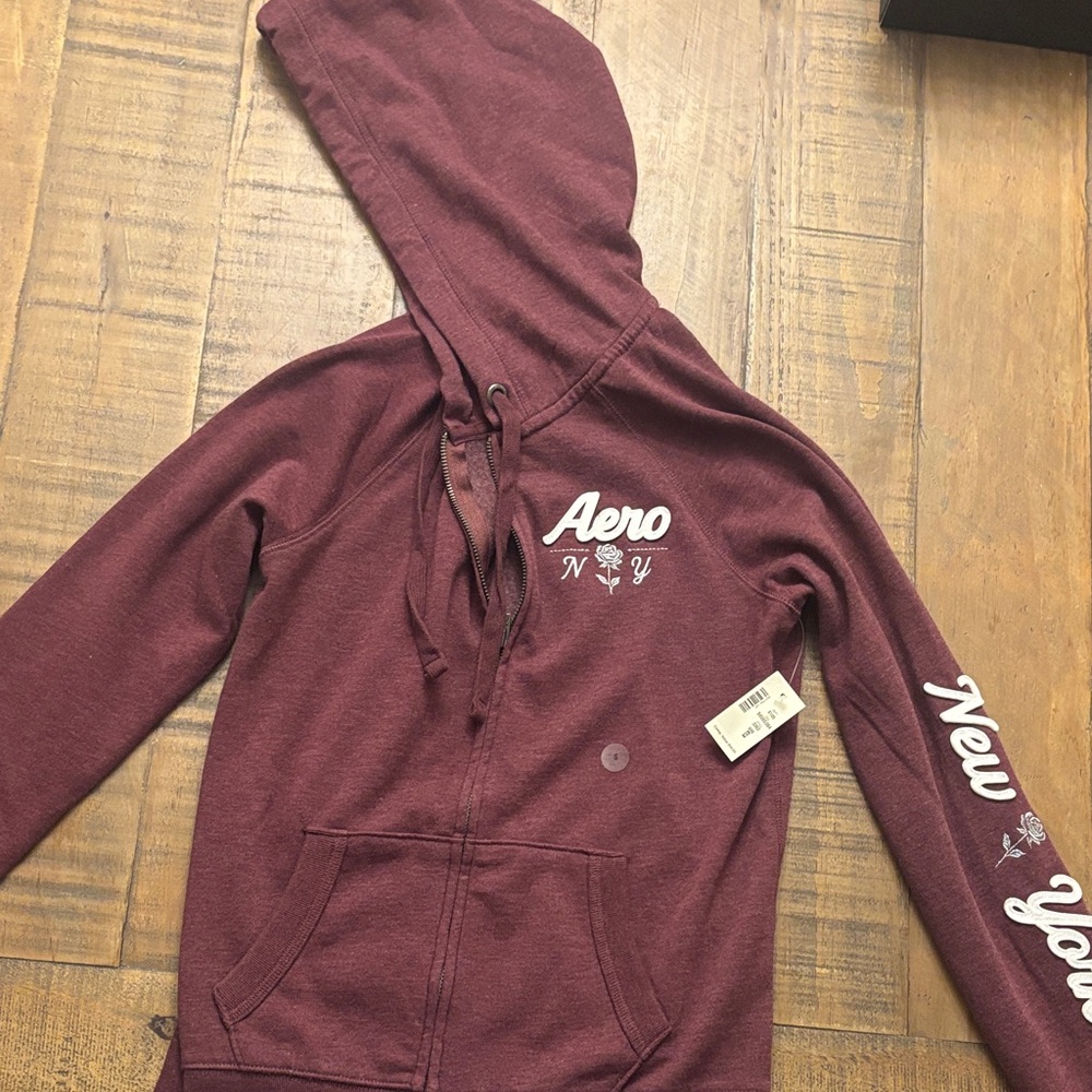 Aeropostale Maroon Hoodie